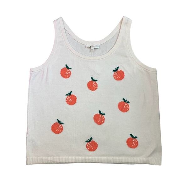 New LOU & GREY Peaches Knit Sweater Tank Large - Picture 3 of 6